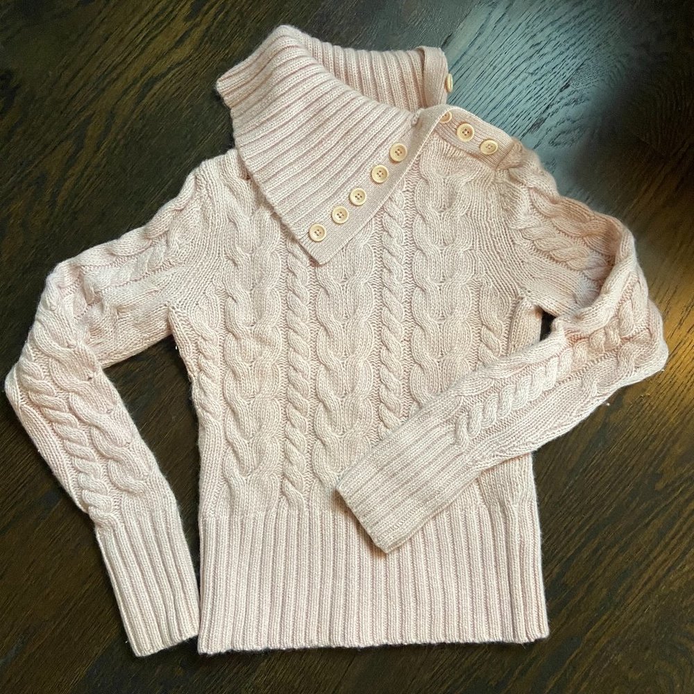 Cozy pink Balletcore turtleneck 🩷